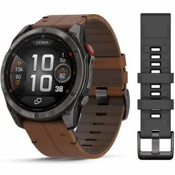 Часы GARMIN FENIX 8 PRO AMOLED 51 MM SAPPHIRE, GRAPHITE/TITANIUM CARBON GRAY DLC TITANIUM Часы GARMIN FENIX 8 PRO AMOLED 51 MM SAPPHIRE, GRAPHITE/TITANIUM CARBON GRAY DLC TITANIUM