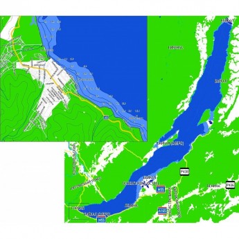 Карта GARMIN дороги России. РФ. ТОПО. На microSD карте