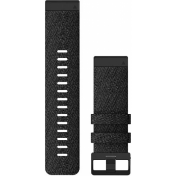 Ремешок для смарт часов GARMIN QUICKFIT 26MM BAND HEATHERED BLACK NYLON