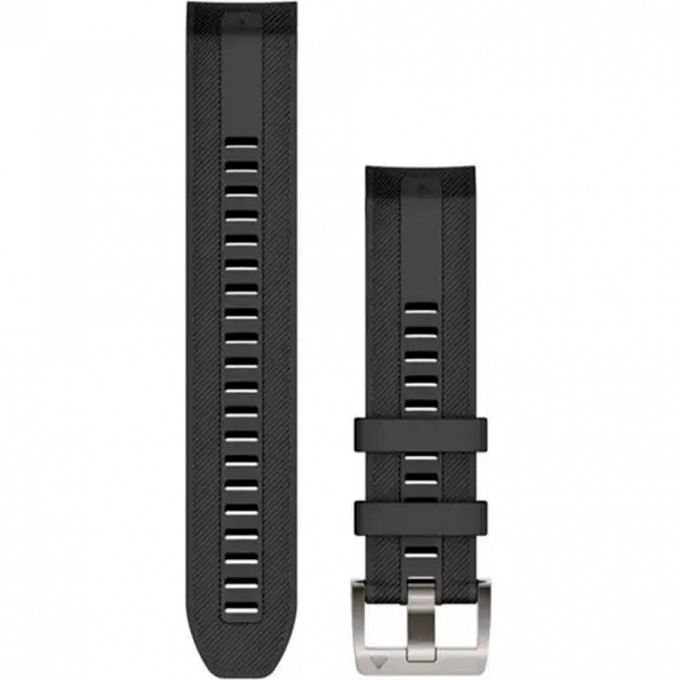 Ремешок GARMIN MARQ GEN 2 QUICKFIT 22ММ SILICONE STRAP BLACK 010-13225-00