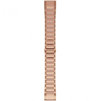 Ремешок GARMIN QUICKFIT 20MM BAND ROSE GOLD-TONE STAINLESS STEEL