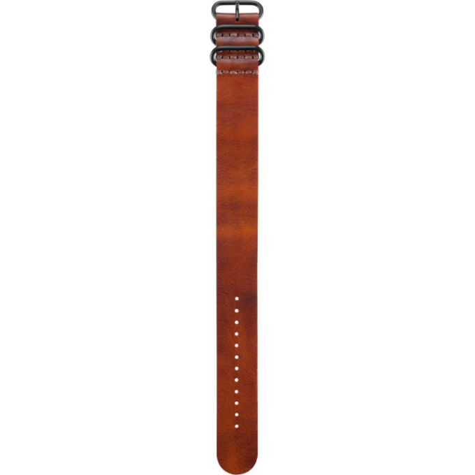 Ремешок сменный для GARMIN FENIX 3 BROWN LEATHER STRAP 010-12168-21