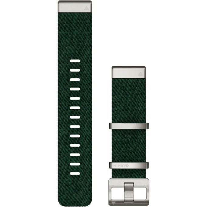 Ремешок сменный для GARMIN QUICKFIT 22 WATCH BANDS, JACQUARD-WEAVE NYLON BAND – PINE GREEN 010-13008-00
