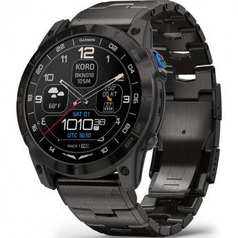 Смарт-часы GARMIN D2 MACH 1 PRO с вентилируемым титановым браслетом